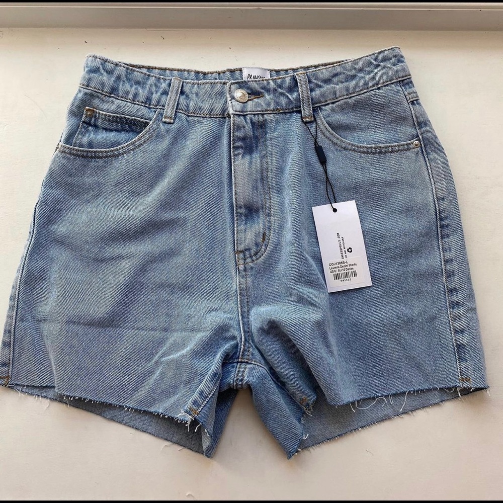 Princess Polly denim shorts